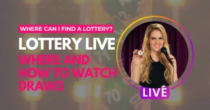 Lottery live video guide showing how to watch official draw broadcasts and understand live result announcements safely